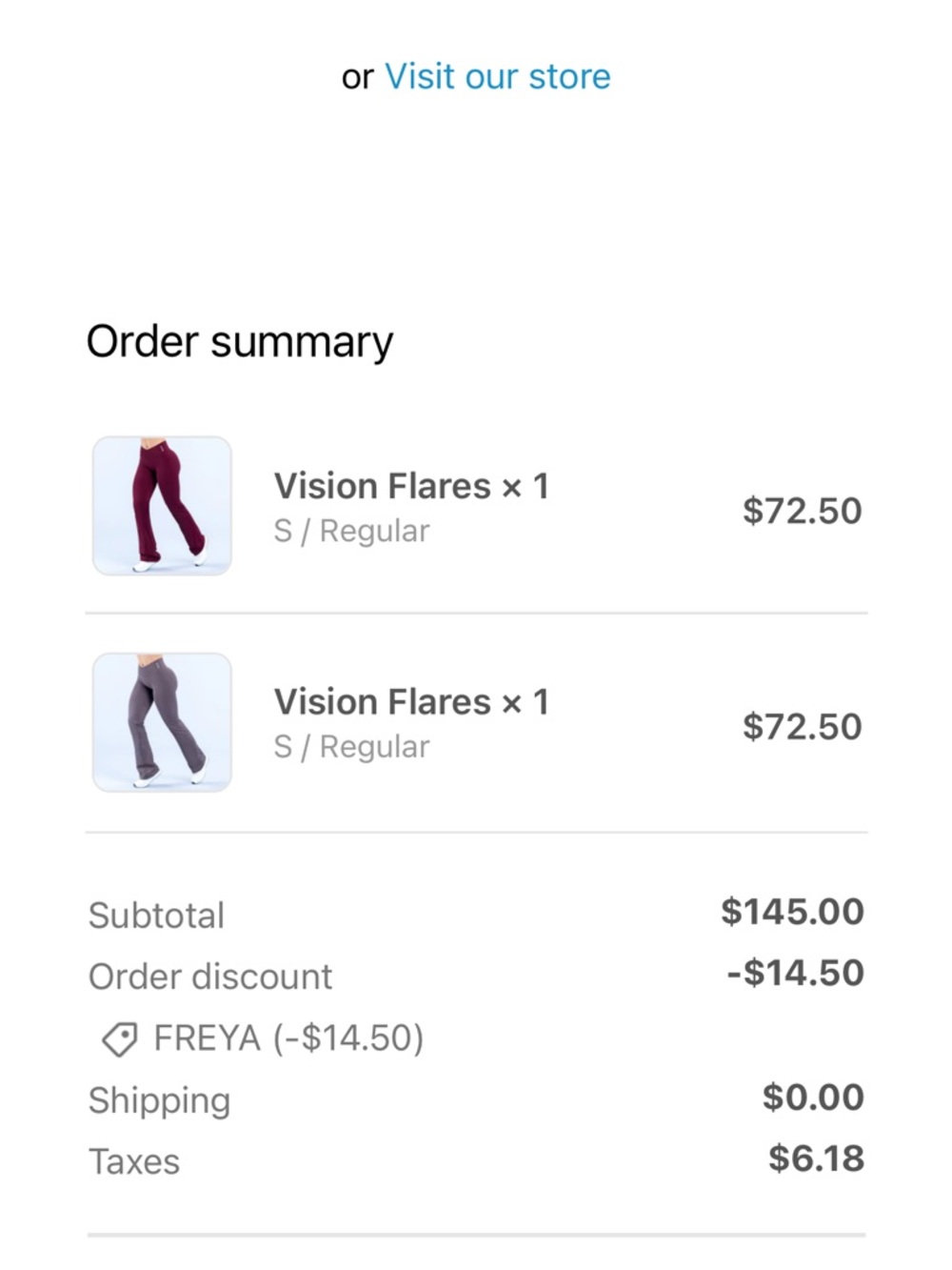 Winter berry vision flares Limited edition - Sold out on website - Picture 8 of 8